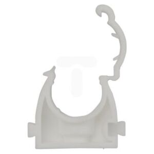 Marmat Uchwyt zamknięty do rur 28mm biały