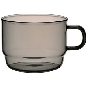 Hario Hario - Colors Stacking Mug Cup - Γκρι γυάλινη κούπα 300ml 14181456 4977642219946