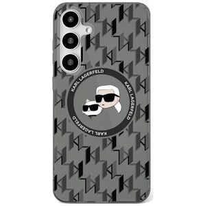 KARL LAGERFELD futerał do SAMSUNG S25 KLHMS25SHMCKMHK (Magnetic IML Metal Monogram KC Heads) czarny