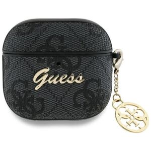 Guess GUA4G4GSMK AirPods 4 cover          czarny/black 4G Charm Collection