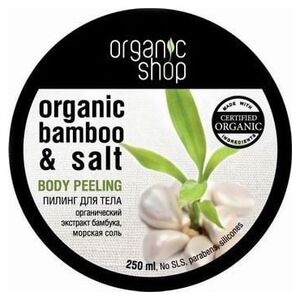 Organic Shop Peeling do ciała Tropikalny Bambus 250 ml