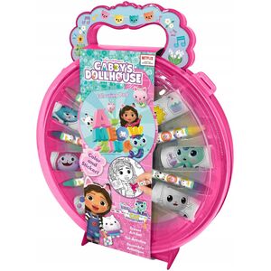 Kids Euroswan Zestaw artystyczny - podróżny Koci Domek Gabi Gabby's Dollhouse GD00065 Kids Euroswan