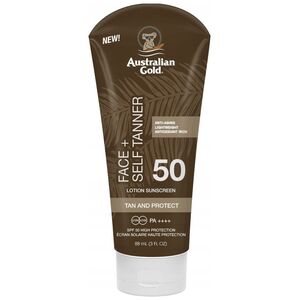 Australian Gold	 Australian Gold SPF50 Face With Self Tanner 88ml