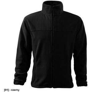 RIMECK Jacket 501 - ADLER - Polar męski, 280 g/m, 100% poliester - czarny 3XL