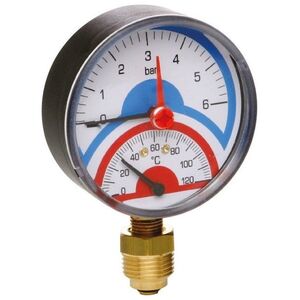Προμήθεια ΘΕΡΜΟΜΑΝΟΜΕΤΡΟ 1/2,6 BAR.120C ΧΑΜΗΛΗ ΣΥΝ 13555058 8033123157964