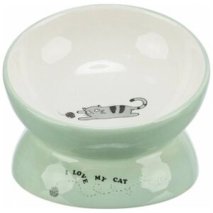 Trixie Trixie Miska Ceramiczna dla Kota Podwyższona 150ml 13cm
