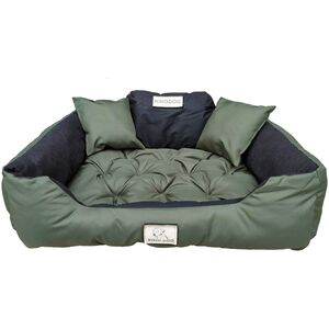 AIO FACTORY Legowisko personalizowane KINGDOG 115x95 zielone