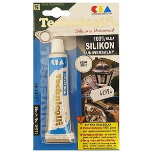 Technicoll TECHNICOLL SILIKON UNIWERSAL.BIALY 20ML