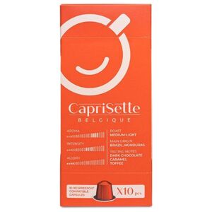 Coffee capsules for Nespresso(r) machines Caprisette Belgique, 10 pcs.