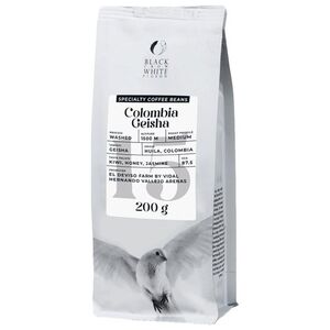 Specialty coffee beans Black Crow White Pigeon Colombia Geisha, 200 g