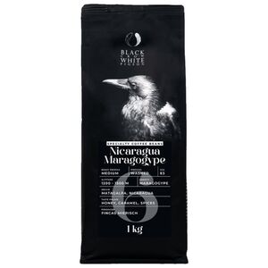 Specialty coffee beans Black Crow White Pigeon Nicaragua Maragogype, 1 kg