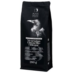 Specialty coffee beans Black Crow White Pigeon Nicaragua Limoncillo Ethiosar, 200 g