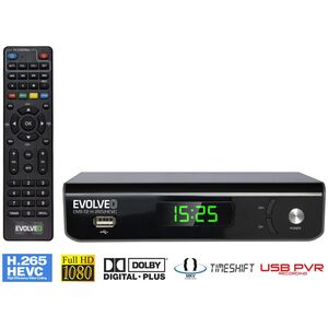 Δέκτης τηλεόρασης Evolveo EVOLVEO Omega S3, εγγραφή HD DVB-T2 H.265/HEVC 14200953 8595683204590