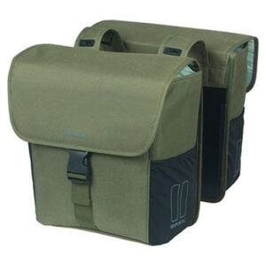 Sakwy BASIL GO DOUBLE BAG, UNIVERSAL BRIDGE, 32L, Dark Green (NEW 2025)