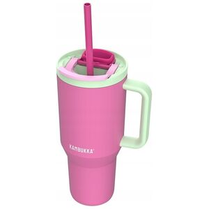 Kubek termiczny z teleskopową słomką Kambukka Rio Tumbler 950ml Bubblegum Mint