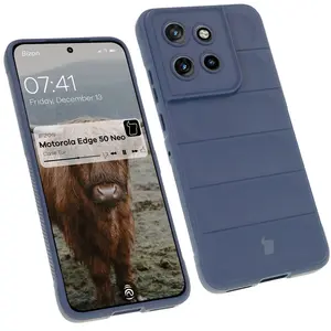 Bizon Case Tur Motorola Edge 50 Neo navy blue