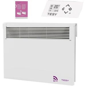 Convector TESY HeatEco Cloud, 1.5 kW, electronic thermostat, Wi-Fi control