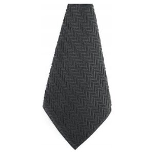 Bath towel SOREMA CHEVRON STORM, dark gray, 70 x 140 cm