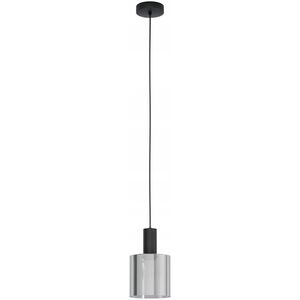 Pendant lamp EGLO Gorosiba, 1 x E27, 40W, black, o15 x h110 cm