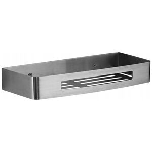 Koszyk prysznicowy Gedy NERVA SHOWER BASKET RECTANGULAR BRUSHED