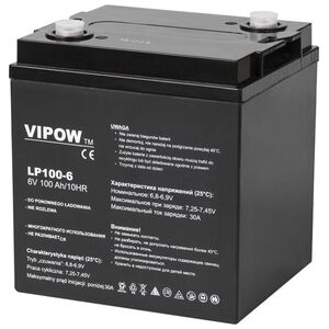 Vipow Akumulator 6V/100Ah (BAT0206)