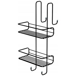 Koszyk prysznicowy Gedy TITO SHOW CADDY HANG 2 BASK 22X24X49 BL