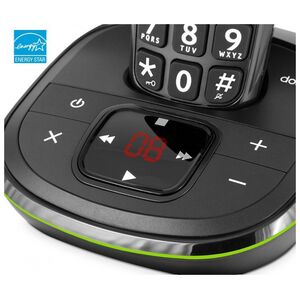 Telefon stacjonarny Doro Doro PhoneEasy 105wr Duo black - 380104