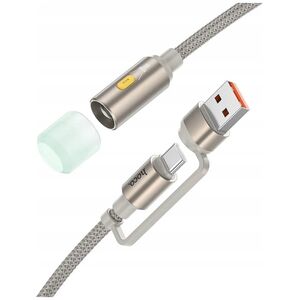 HOCO kabel USB A / Typ C do LED light UA38C złoty
