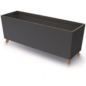 Prosperplast Doniczka URBI CASE - antracytowy