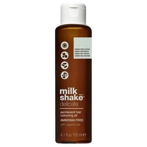 Milk Shake Milk Shake, ευαίσθητο, χωρίς αμμωνία, μόνιμο λάδι βαφής μαλλιών, 7, 120 ml για γυναίκες 13080578 8032274063780
