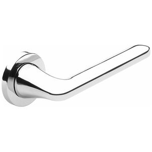 Door handle INOVO AURUS 185 SLIM, shiny chrome color.