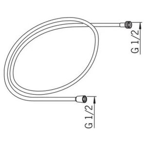 Σωλήνας ντους Oras SHOER HOSE, SENSIVA 14284039 6414150044137