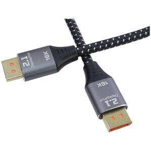 Καλώδιο PREMIUMCORD DisplayPort 2.1, 16K@60Hz, 8K@120Hz, 2m 14440857 8592220026042