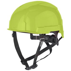 MILWAUKEE SAFETY HELMET, YELLOW, HIGH VISIBILITY, UNVENTILATED BOLT 200 - 1 PC.