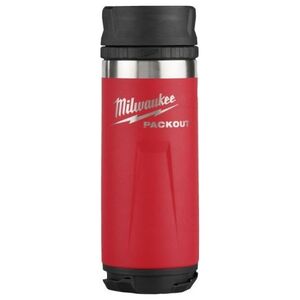 MILWAUKEE PACKOUT THERMAL BOTTLE 532ml RED WITH LID