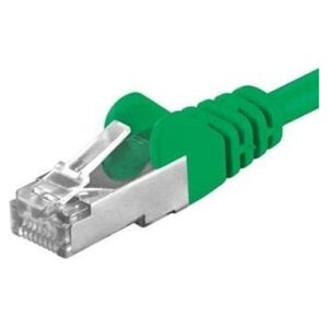 Καλώδιο Patch PremiumCord PREMIUMCORD CAT6a S-FTP, RJ45-RJ45, AWG 26/7 2m πράσινο 8936387 8592220016517
