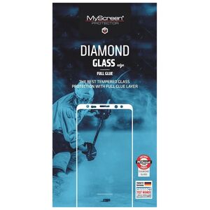 MyScreen Protector Realme C25 / C25Y - Szkło hartowane z klejem na całej powierzchni MyScreen DIAMOND GLASS edge FULL GLUE (czarna ramka)