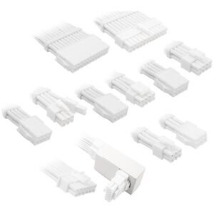 Kolink Kolink Core Pro Braided Cable Extension Kit 12V-2x6 Type 1 - Brilliant White 13338804 5999094005679