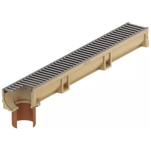 ACO DRAIN DUCT GALV STEEL EUROLINE 1M DN100 13583617 4064626024334