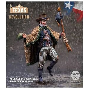 Figure Scale75 Scale 75: Mississippi Volunteer Siege Of Béxar 1835 11640055 8435635301536
