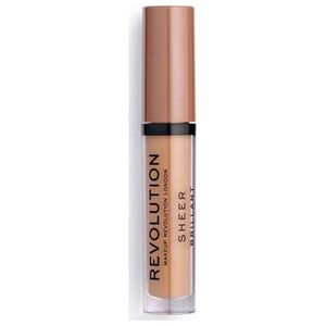 Makeup Revolution Makeup Revolution, Sheer Brilliant, Vegan, Lip Gloss, 119, Hustle, 3,5 ml για γυναίκες 13075551 5057566073424