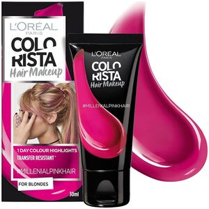 L'Oreal Paris L'Oreal Paris, Μακιγιάζ μαλλιών Colorista, Ημιμόνιμη Βαφή Μαλλιών, #MILLENIALPINK, 30 ml για γυναίκες 13080574 3600523617371