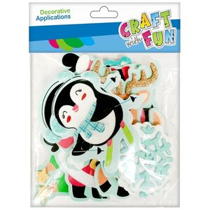 Craft with Fun CF OZDOBA BN EVA PINGWIN SPRZYL 12SZT 12/144