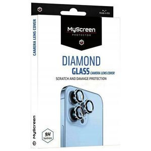 MyScreen Diamond Glass Camera Lens Cover for Samsung Galaxy S25 black