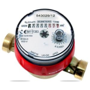 BMETERS Μετρητής νερού GSD8-RFM ζεστό νερό 1/2'' AC Q3 1,6 m3/h DN15 Mid R100/R50 Am 6945513 5907738168512