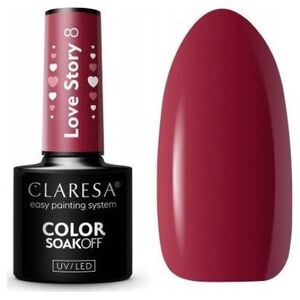 Activeshop CLARESA Lakier Hybrydowy LOVE STORY 8 - 5g