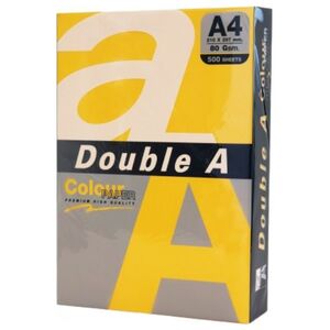 Double A Έγχρωμο χαρτί Double A, 80g, A4, 500 φύλλα, GOLD 13903476 8858741734867