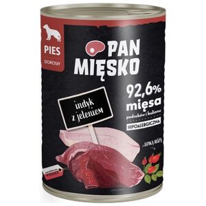 Pan Mięsko  Indyk z Jeleniem 400g