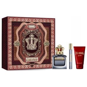 SET JEAN PAUL GAULTIER Scandal Pour Homme EDT spray 100ml + EDT spray 10ml + SHOWER GEL 75ml