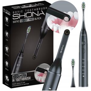 SHONA SZCZOTECZKA SONICZNA VISION PRO BLACK